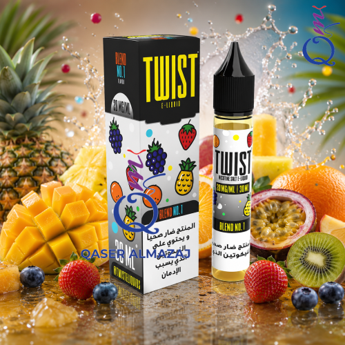 نكهة تويست فواكه إستوائية TWIST Mix Fruit 20mg