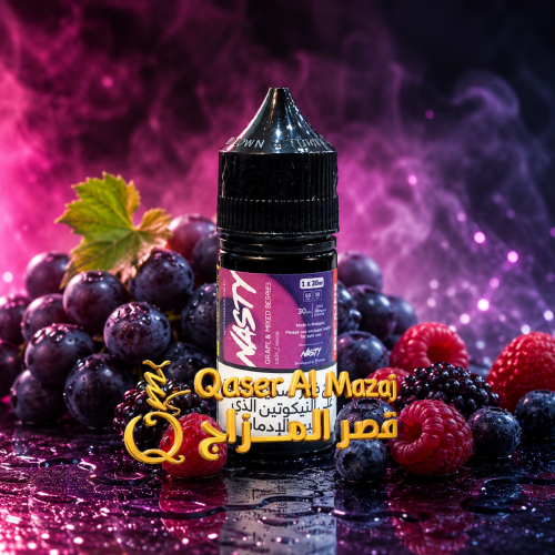 نكهة ناستي بودميت عنب توت Nasty Podmate Grape & Mi...