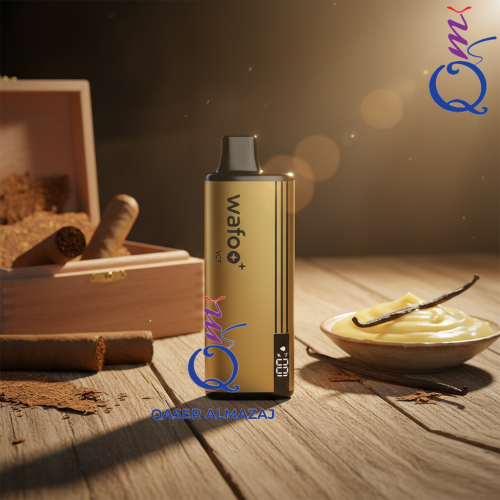 سحبة جاهزة وافو توباكو فانيلا كاسترد Wafoo VCT 160...
