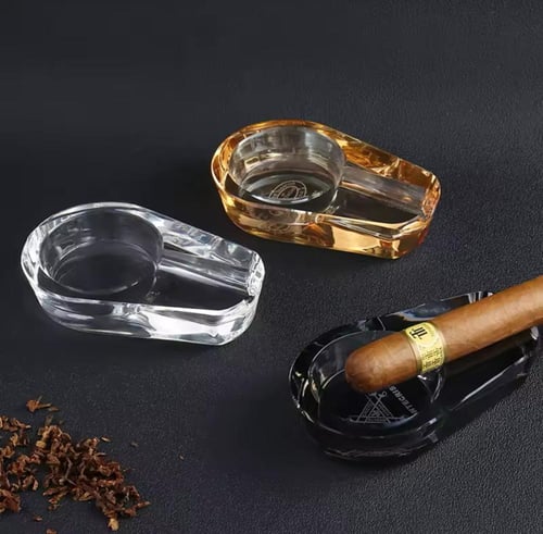 طفاية سيجار COHIBA Crystal Cigar Ashtray