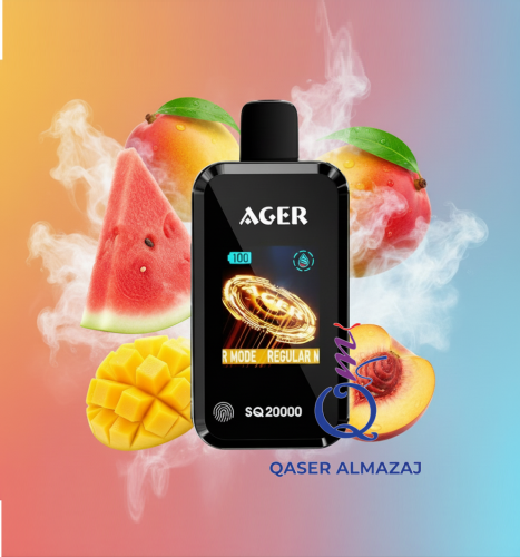 سحبة جاهزة اجير خوخ مانجو بطيخ AGER SQ Peach Mango...