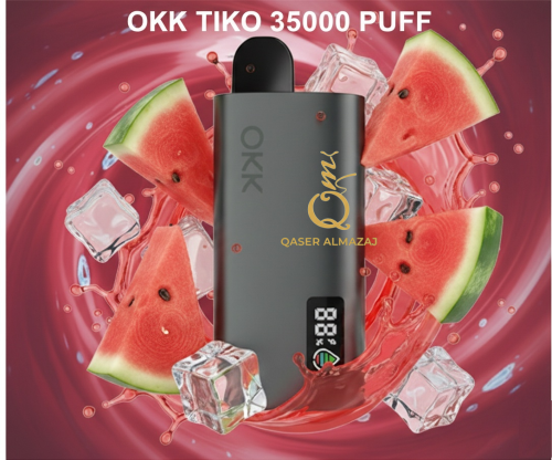 سحبة جاهزة بطيخ ايس OKK TIKO Watermelon Ice 35000...