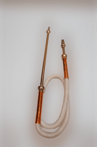 لي قصر المزاج مبسم نحاس & جراب لي