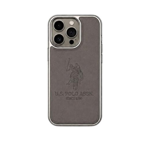 بولو كفر جلدي فاخر لايفون 16 بروماكس مقاوم للصدمات - Polo Luxury Case