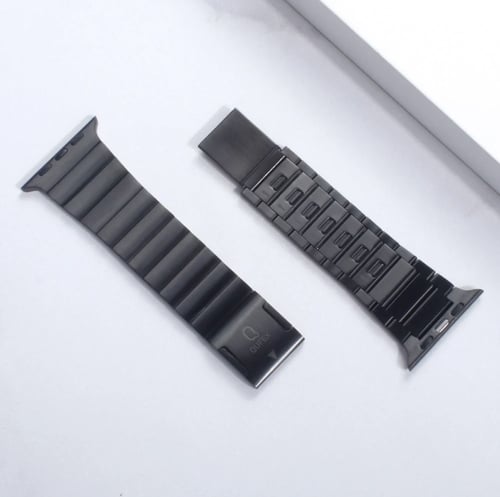 سوار معدني فاخر لساعة ابل من QUFEX