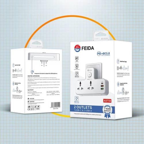 فيدا - فيش جداري ذكي ثلاثي متعدد الاستخدامات