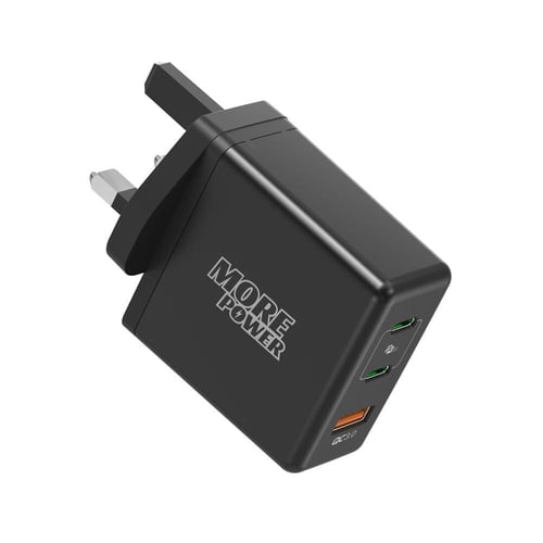 فيش جداري منزلي من مور بور 65 واط منفذين PD ومنفذ...