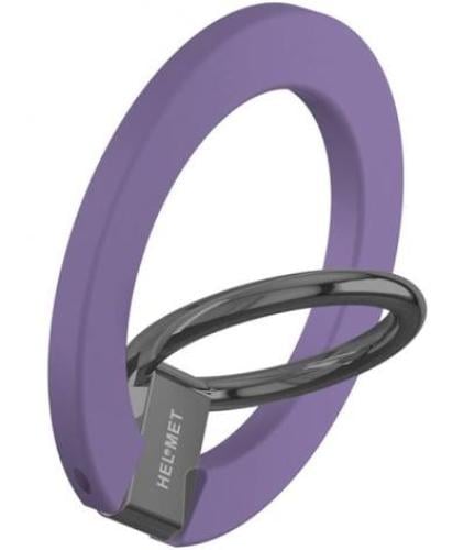 مسكة هلمت جوال ماج سيف مع ستاند - بنفسجي