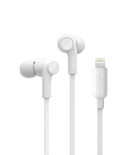 سماعة بيلكن بسلك لايتننق مع ميكروفون مدمج