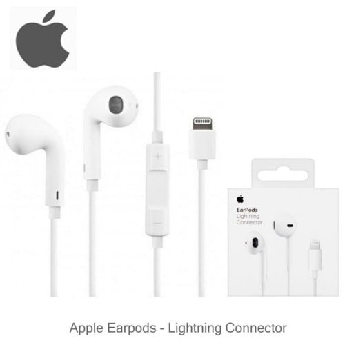ابل سماعة سلك ايفون لايتنينج الاصلي من ابل - ضمان...