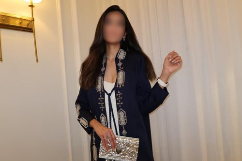 عباية بشك يدوي