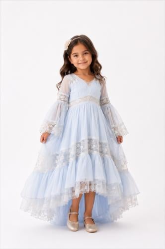 French lace children's dress