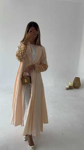 عباية ذهب بشك يدوي