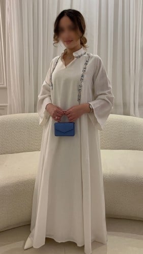 جلابيه للنن بقصة كلوش و سوارفسكي