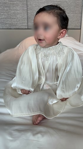 فستان اطفال بشك يدوي