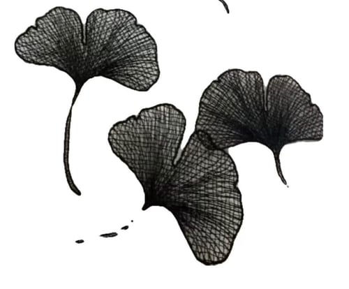 عباية بقصة كلوش لنن و طرحه مزينه