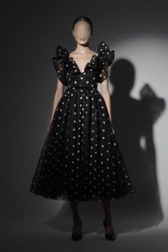 فستان اورقنزه كلوش