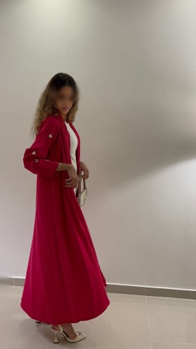 عباية نص كلوش سوارفسكي