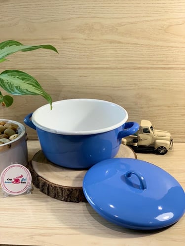 قدر معدني 22 سم