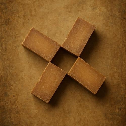 صابون زيت الزيتون الطبيعي بعطر الغار – 4 قطع × 220...