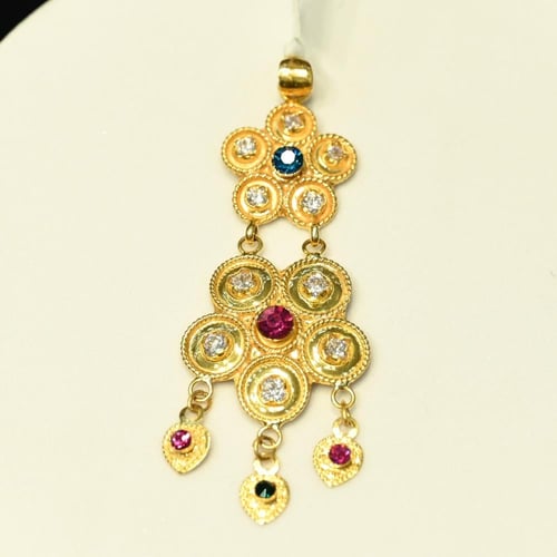 تعليقة ذهب شعبي