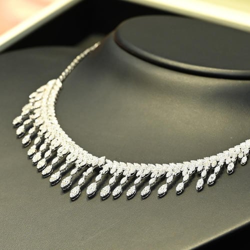 طقم ذهب ابيض ندى