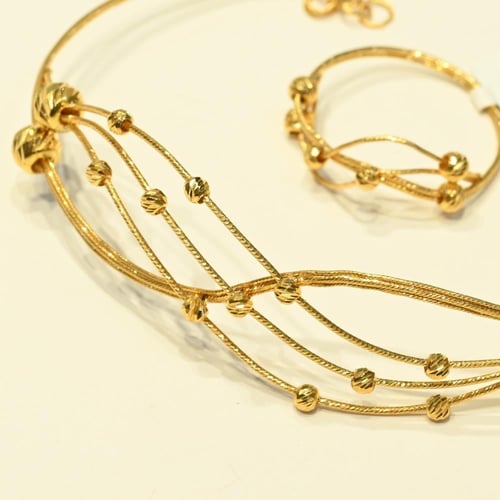 اسوارة و خاتم ذهب دوريكا ويفي