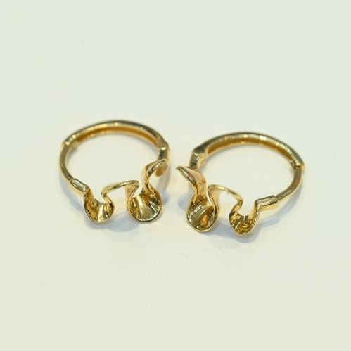 حلق ذهب اطفال عيار 18