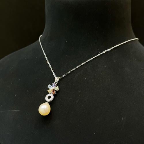 عقد الماس فصوص ملونة (DD.003)