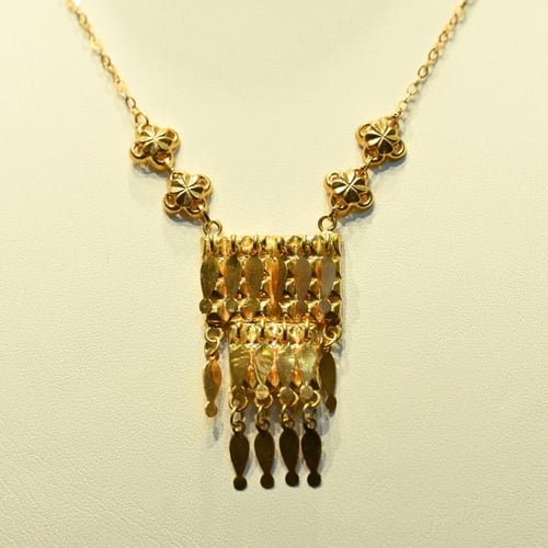 عقد ذهب رمش العروس