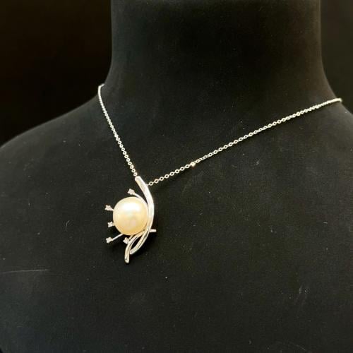 عقد الماس لؤلؤ مع فصوص (DD.004)