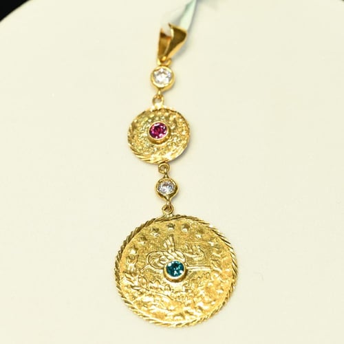 تعليقة ذهب شعبي