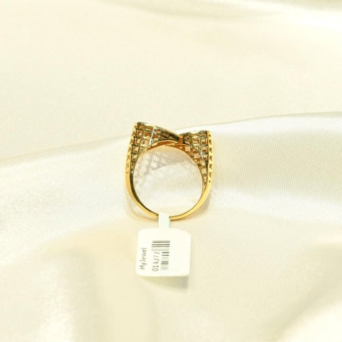 خاتم ذهب دبل تيير