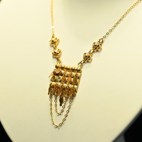 عقد ذهب رمش العروس