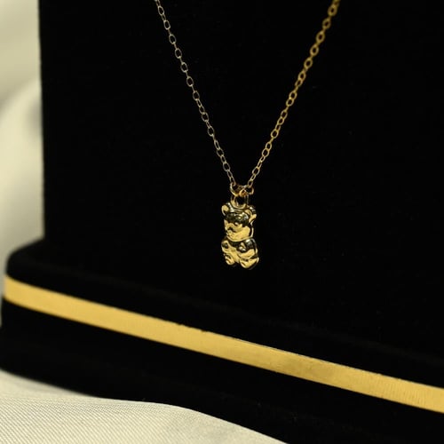 عقد ذهب اطفال دبدوب