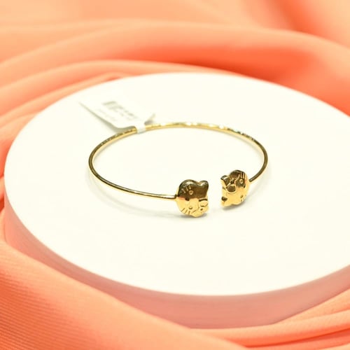 اسوارة ذهب اطفال هالو كيتي