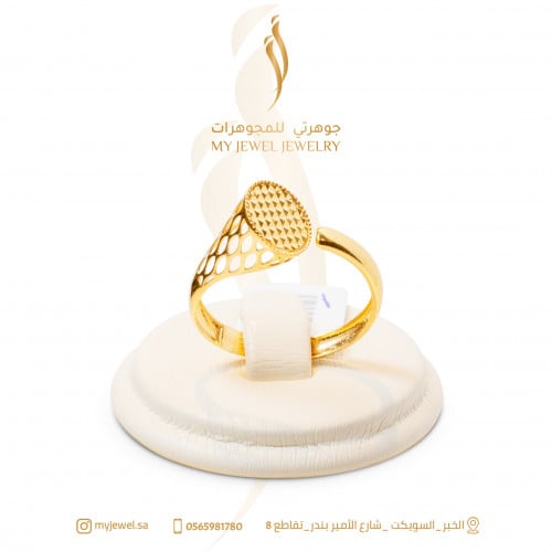 خاتم ذهب ايطالي (RN.033)