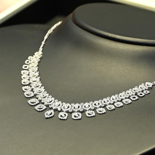 طقم ذهب ابيض زري بيتل