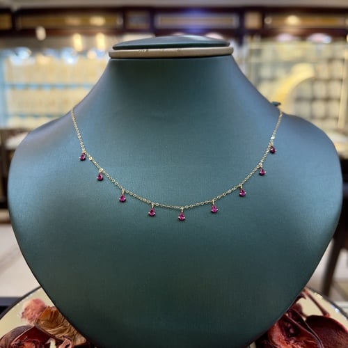 شوكر ذهب روبي (NL.095)