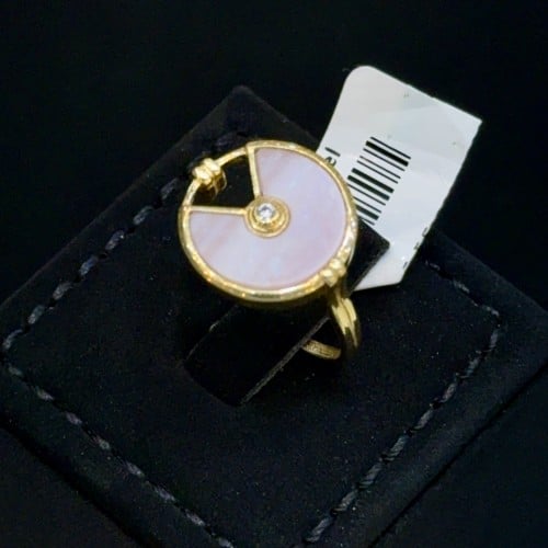 خاتم ذهب كارتير صدف (RN.058)