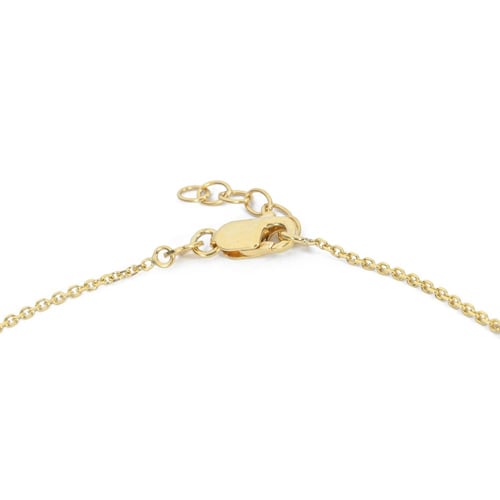 عقد ذهب نصف جنزير (NL.071)