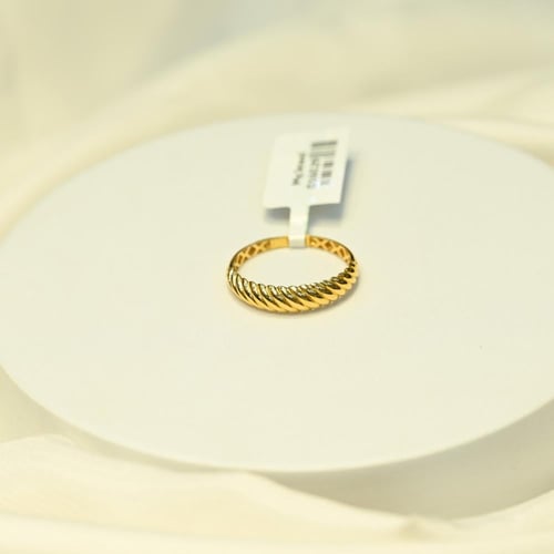 خاتم ذهب سويرل نحيف