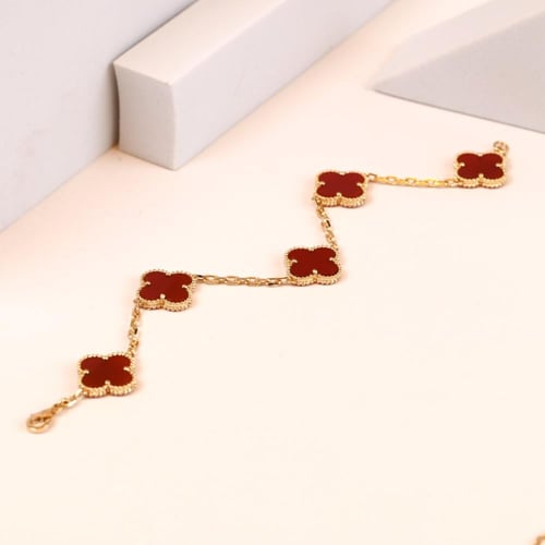 انسيال ذهب فان كليف احمر (BR.61)