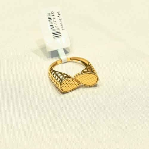 خاتم ذهب دبل تيير