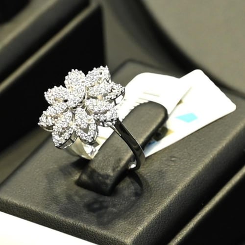 طقم شبكه ذهب ابيض لازوردي كاسكيد