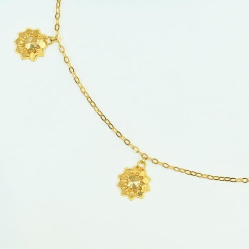 خلخال ذهب جابر ناعم