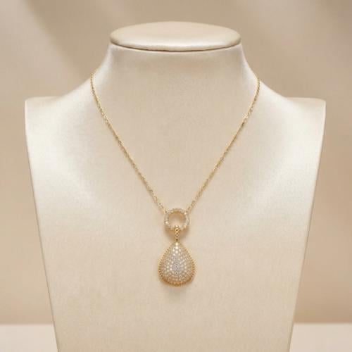 عقد ذهب ليزر دمعه