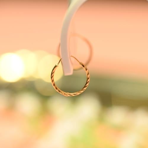 حلق اطفال ذهب دائري (ER.018)