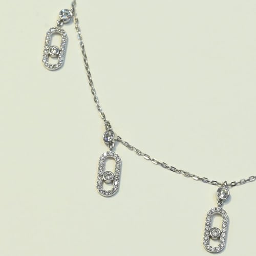 شوكر ذهب ميسيكا ابيض 5 دمعات