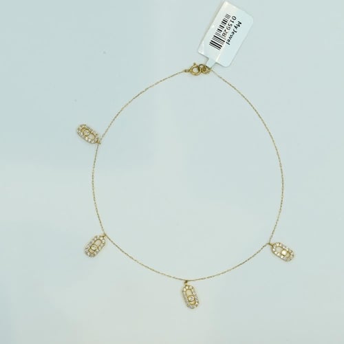 خلخال ذهب ميسيكا